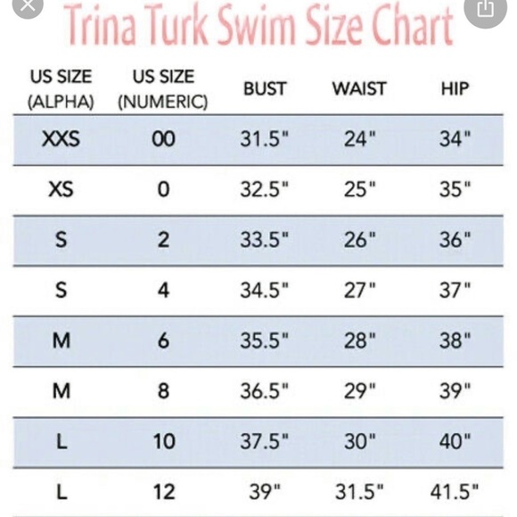 NWT Trina Turk Multicolored Bikini Bottom size 10 - Picture 10 of 10